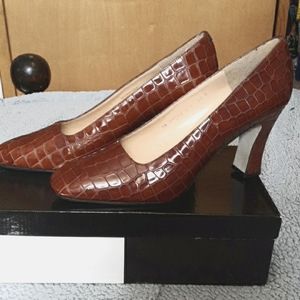 Valerie Stevens Leather Heels